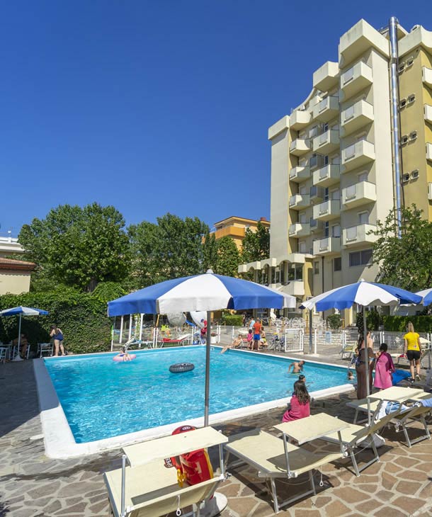 Hotel in Rimini with Pool in Bellariva in Romagna | Hotel Oceanic